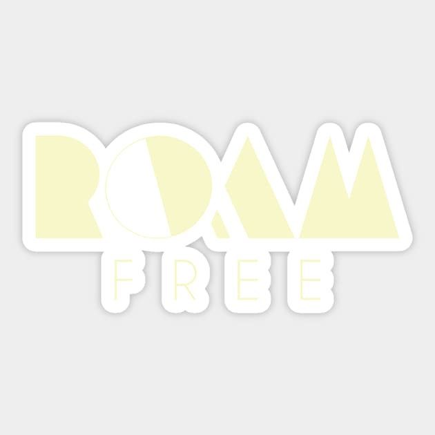 Roam Free Sticker by SSpictures